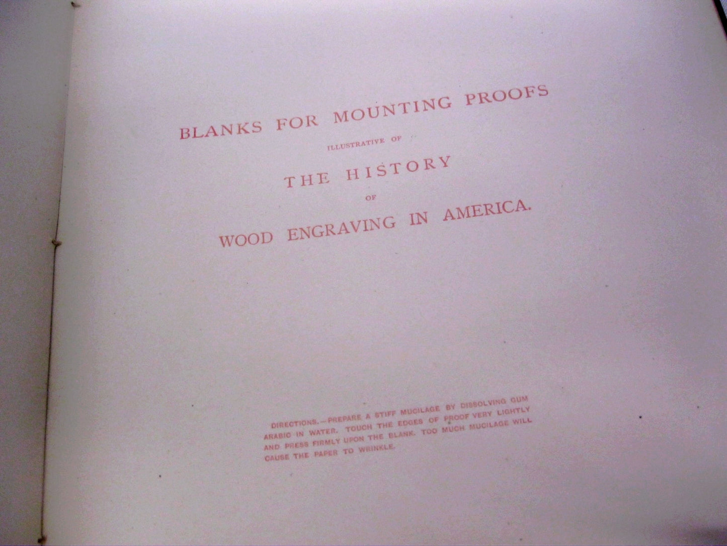 History of Wood-Engraving in America by W.J. Linton