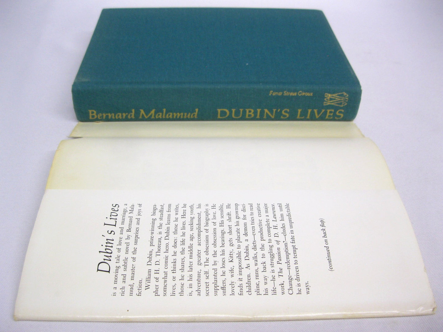 Dubin's Lives by Bernard Malamud