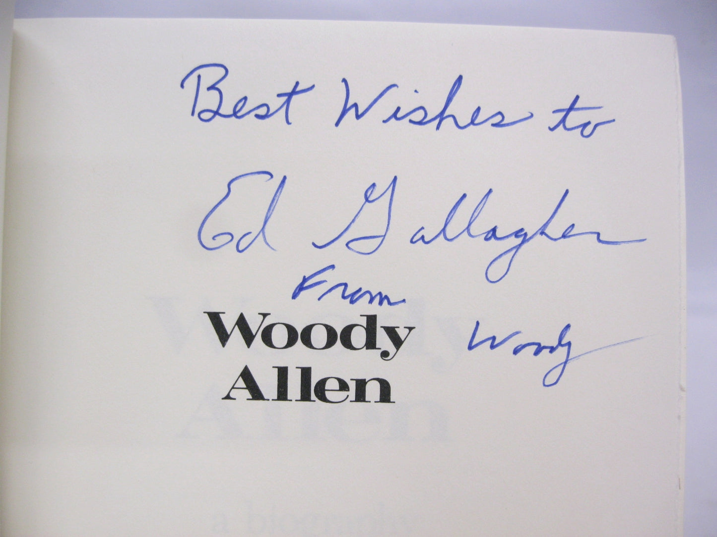 Woody Allen a Biography by Eric Lax