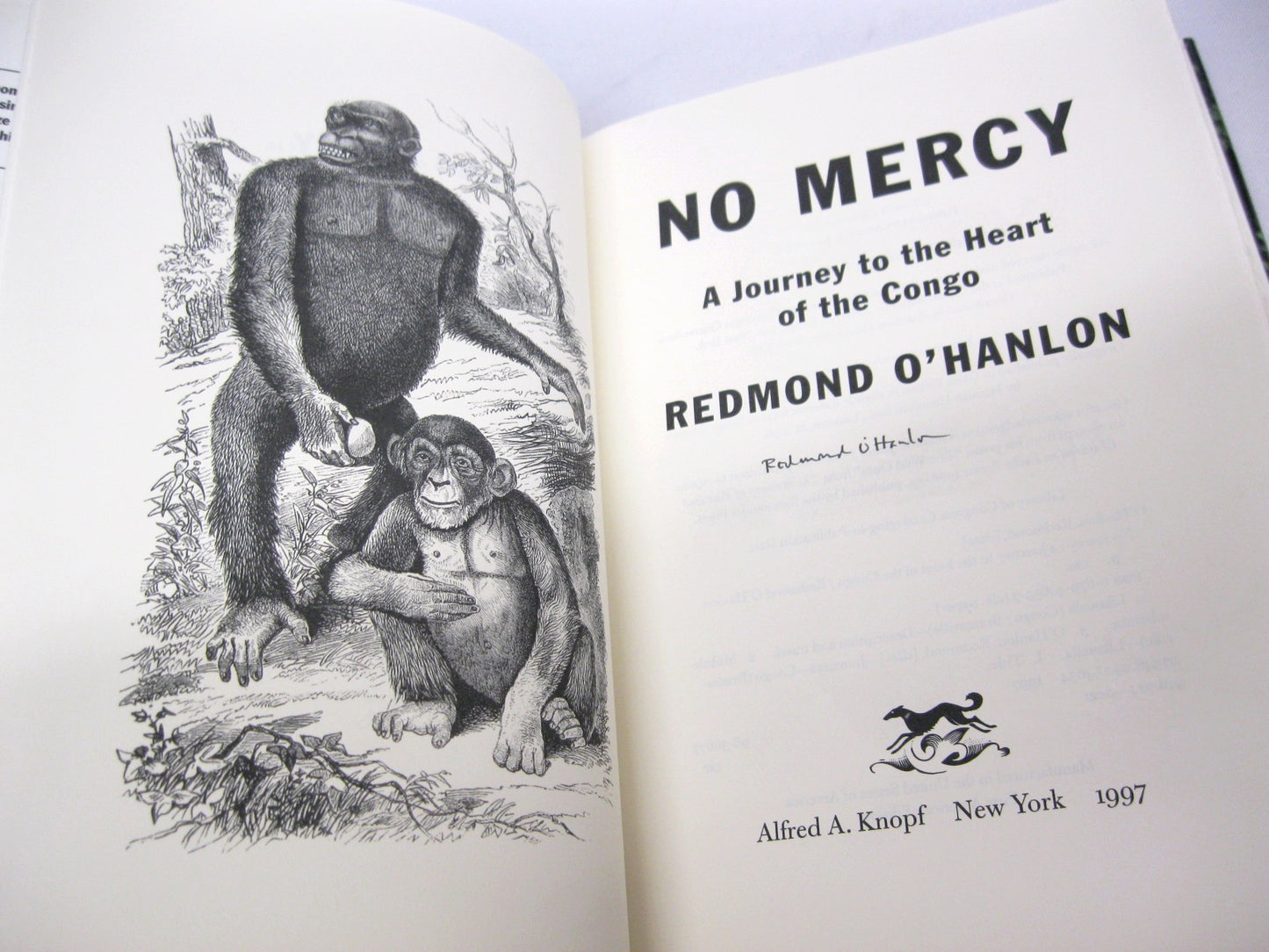 No Mercy: A Journey to the Heart of the Congo by Redmond O'Hanlon