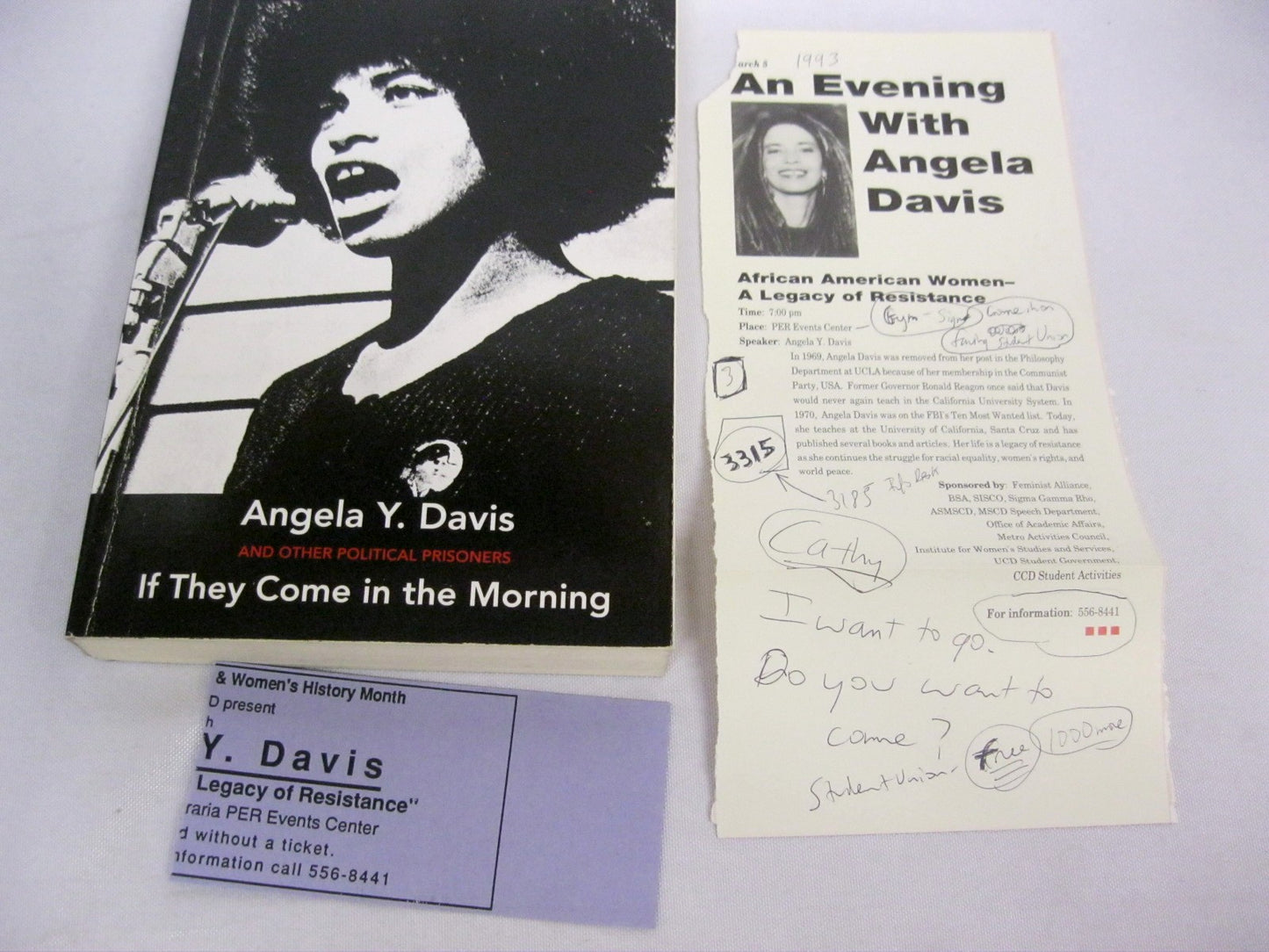 If They Come In The Morning by Angela Y. Davis