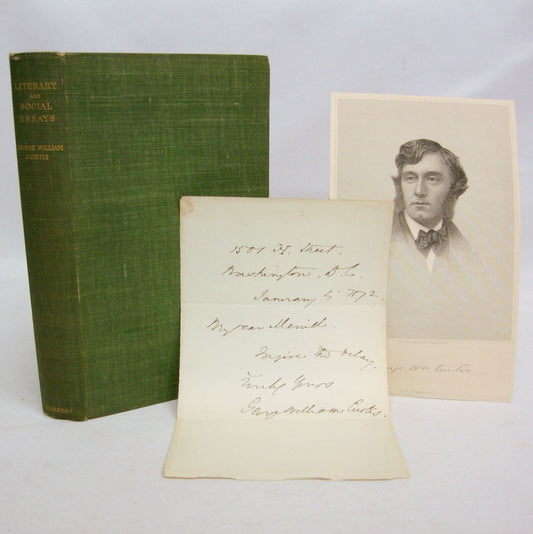 Literary & Social Essays by George William Curtis