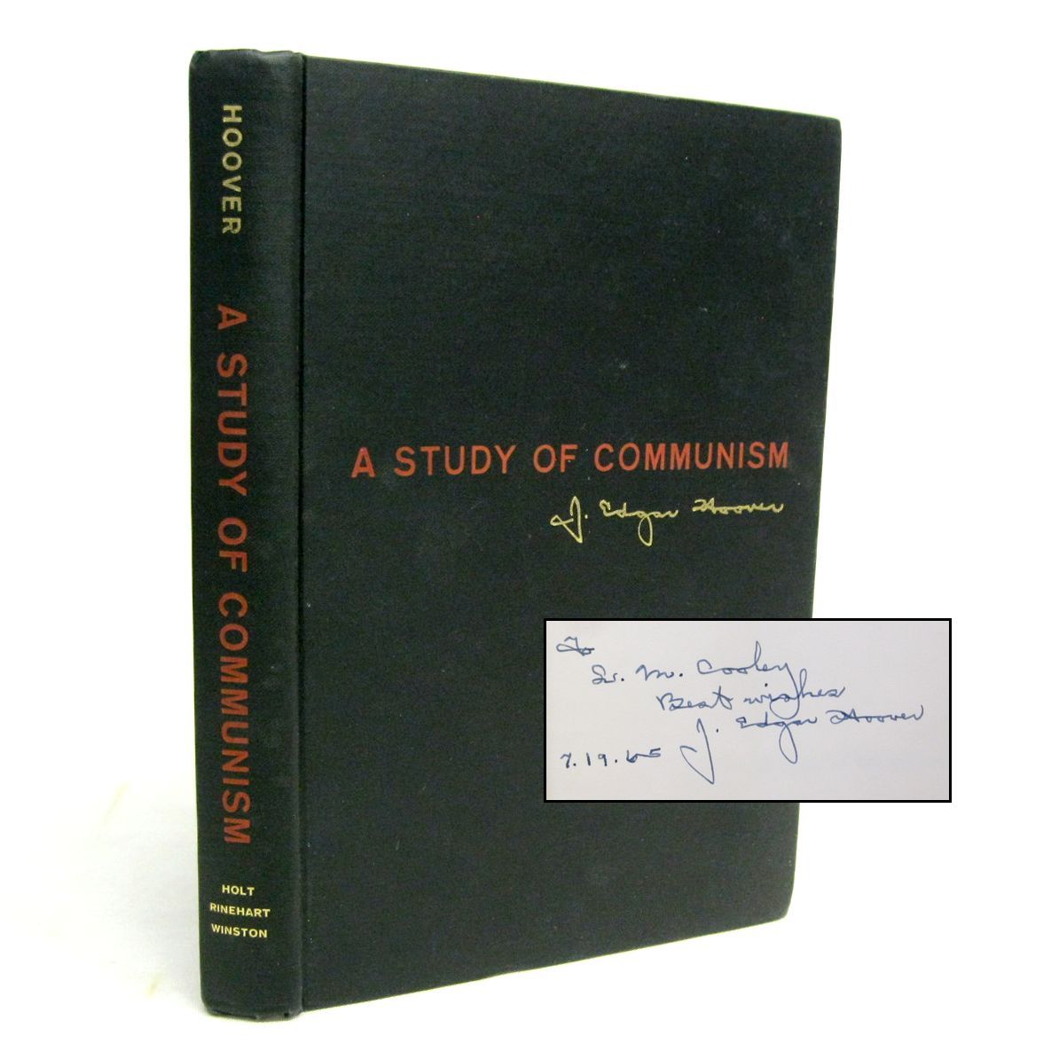 A Study of Communism by J. Edgar Hoover