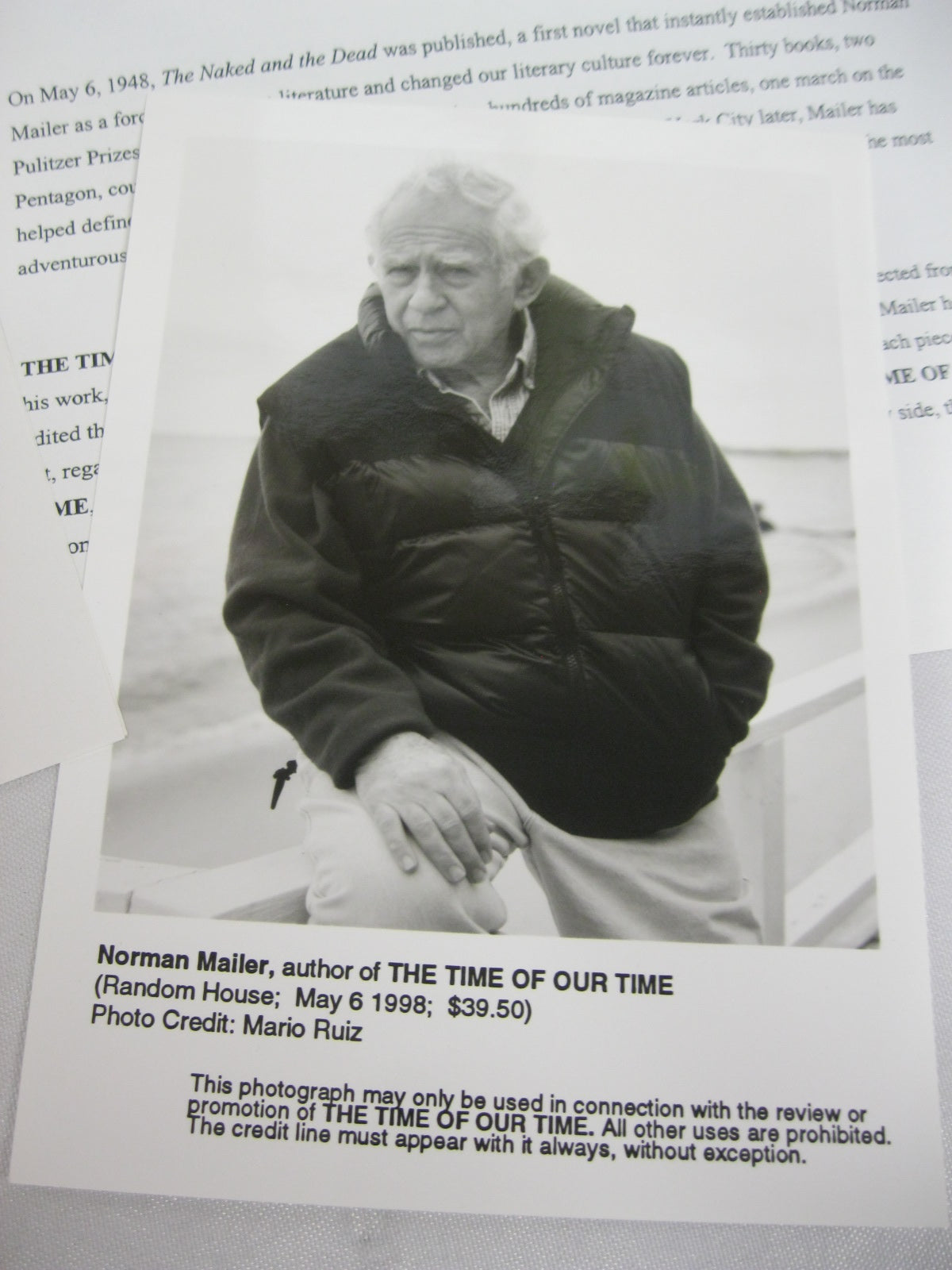 The Time of Our Time by Norman Mailer