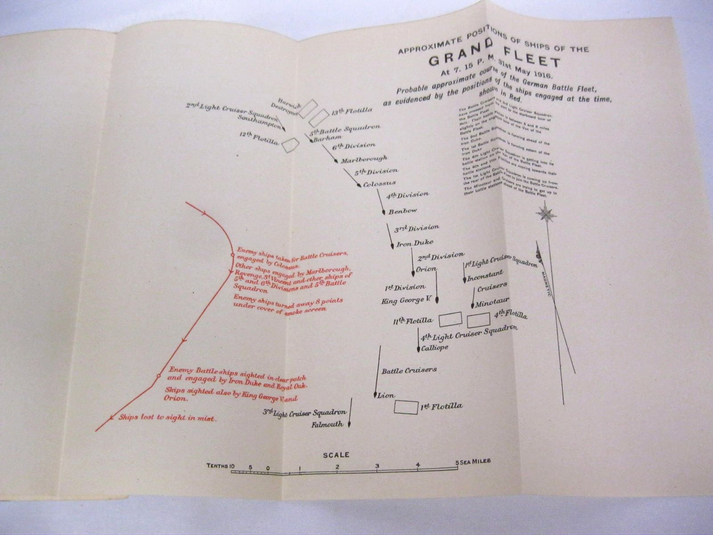 The Grand Fleet 1914-1916 by Admiral Viscount Jellicoe