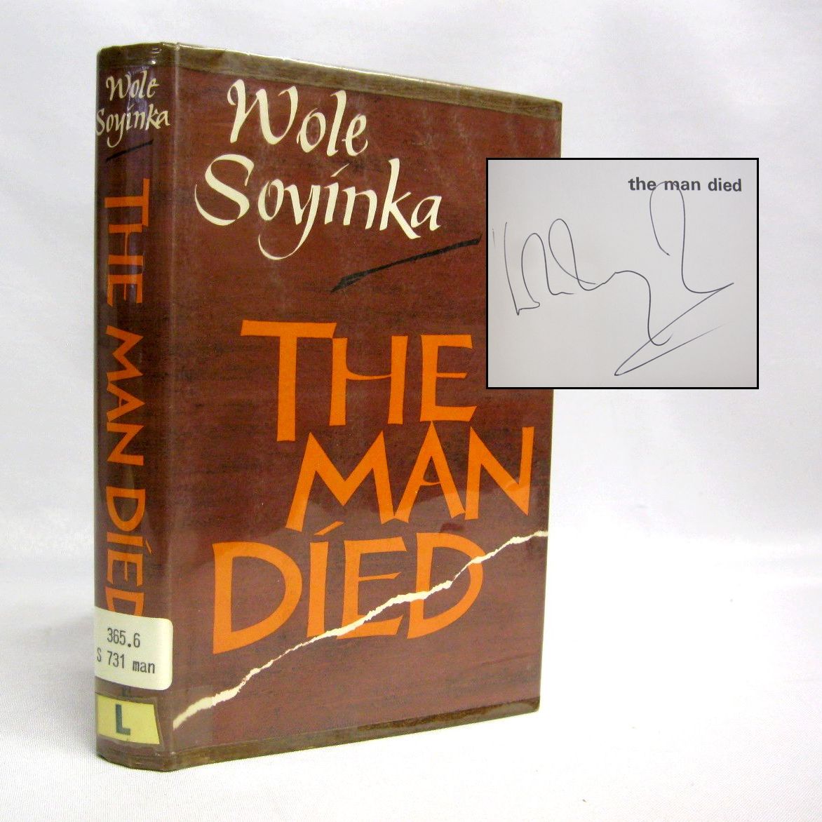 The Man Died: Prison Notes by Wole Soyinka