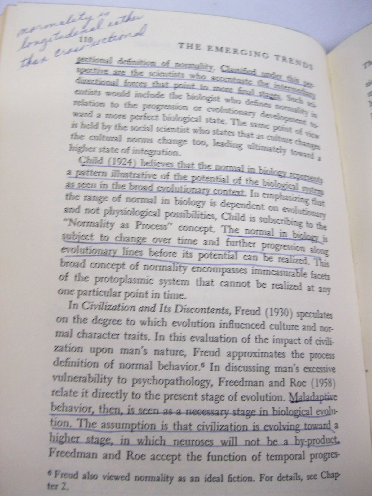 Normality: Theoretical and Clinical Concepts of Mental Health by Daniel Offer and Melvin Sabshir