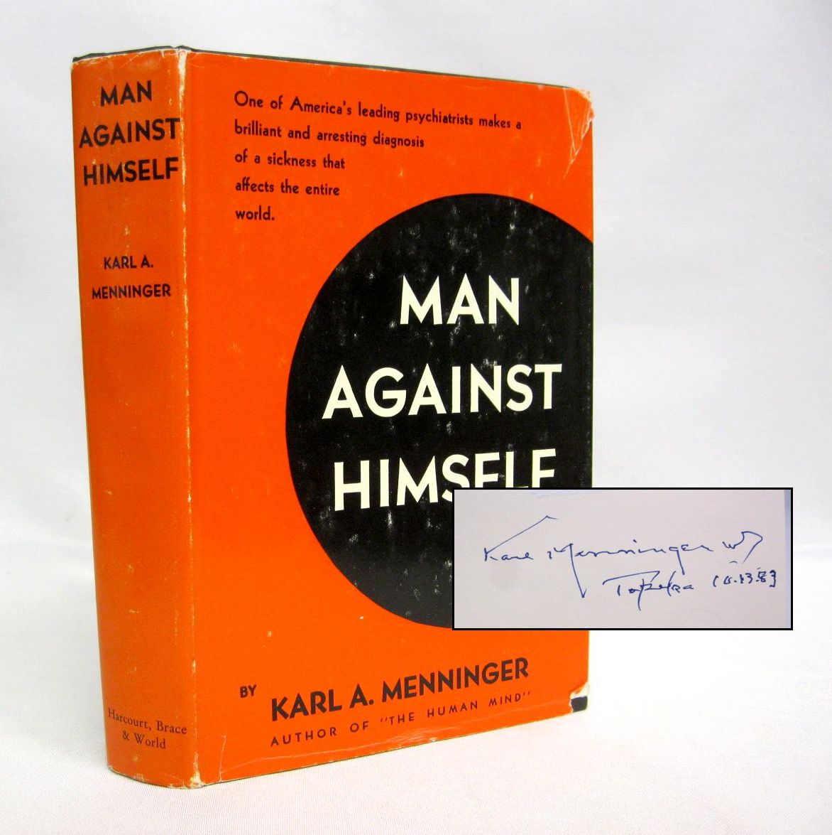 Man Against Himself by Karl A. Menninger