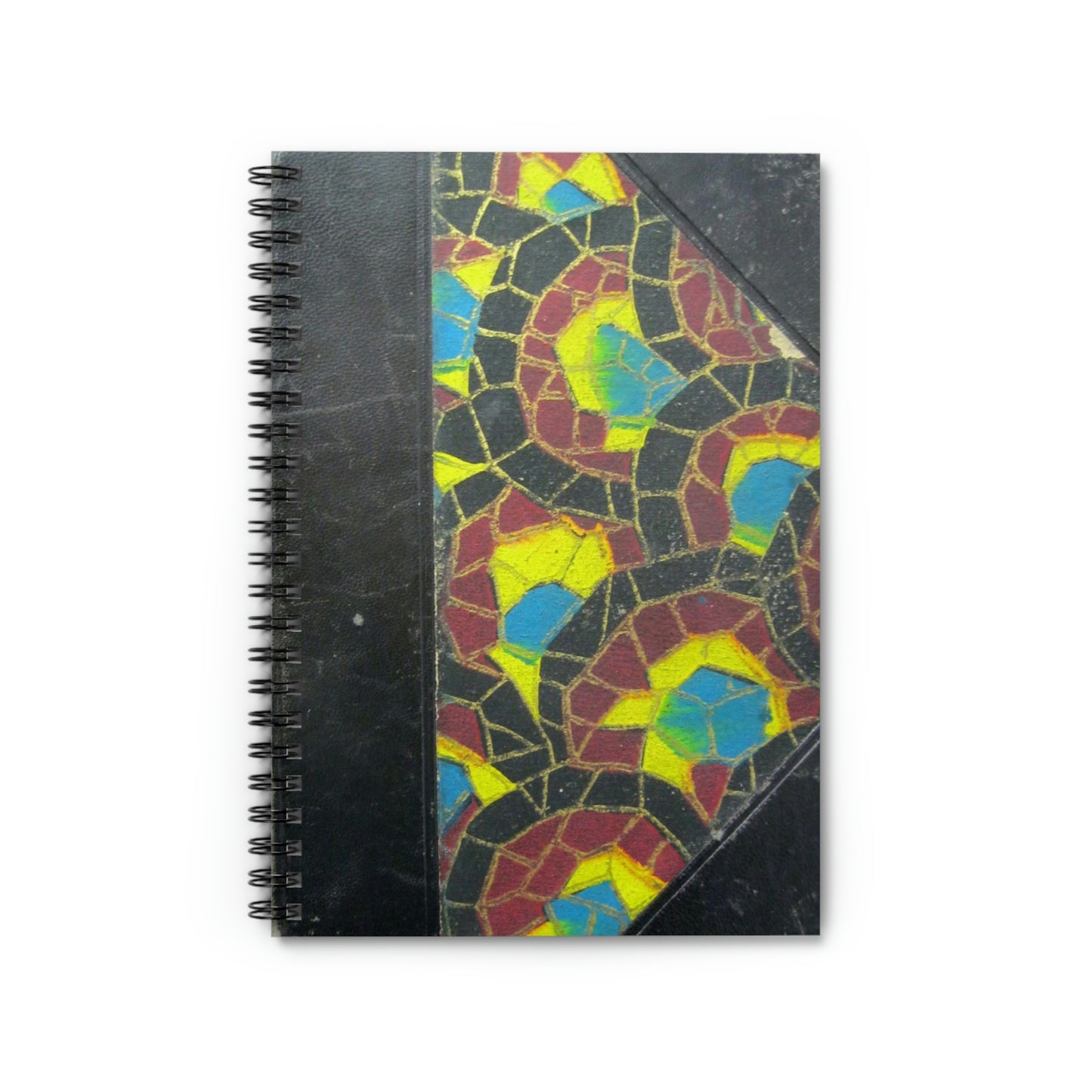 Spiral Notebook Vintage Decorative Book Cover Image - Ruled Line