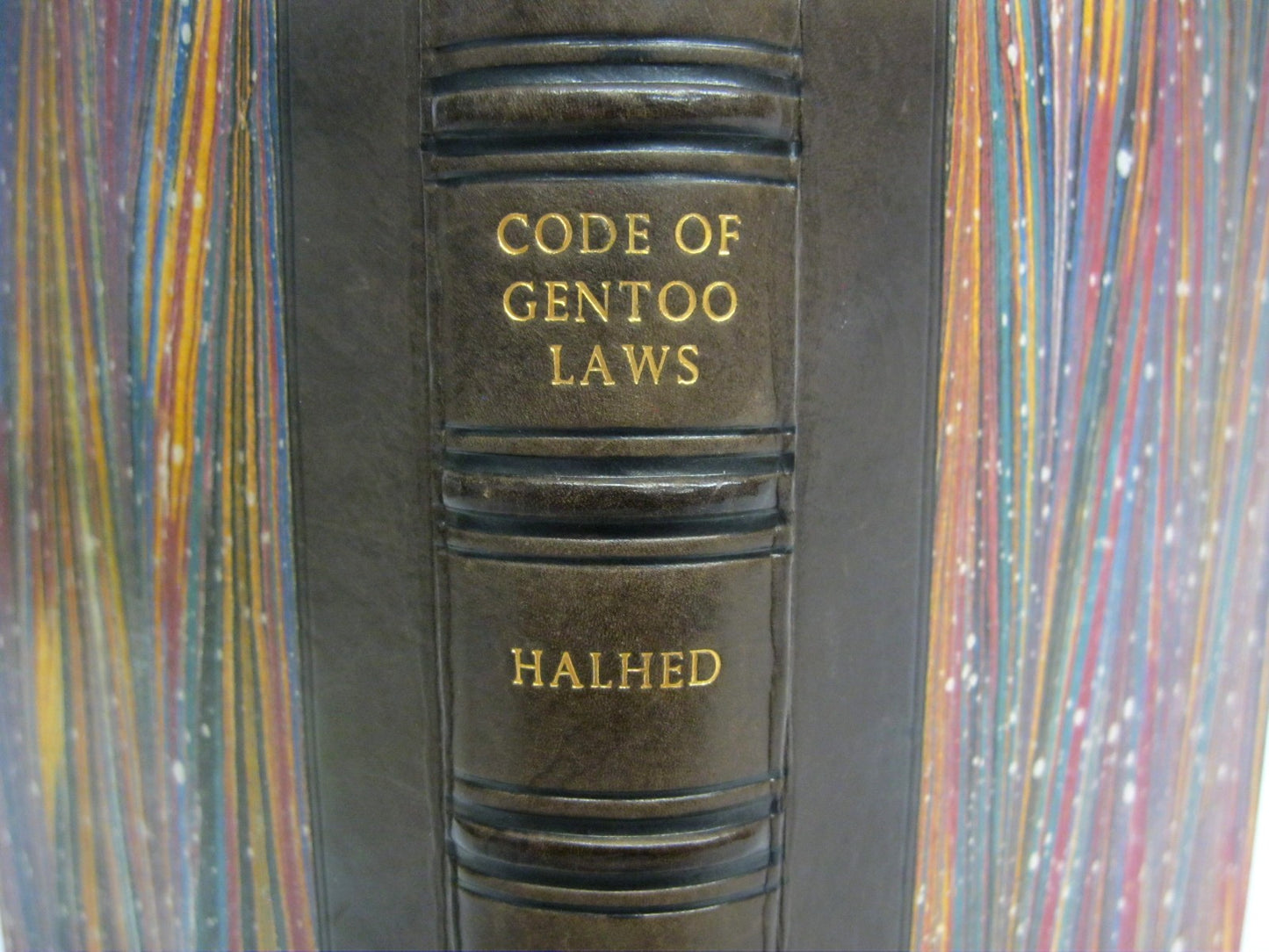A Code of Gentoo Laws by Nathaniel Halhed
