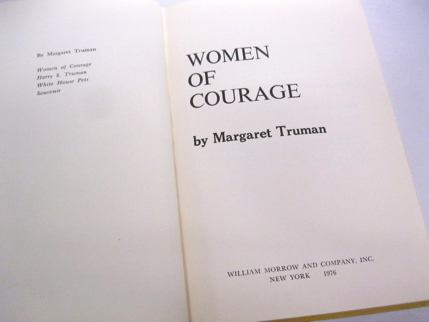 Women of Courage by Margaret Truman