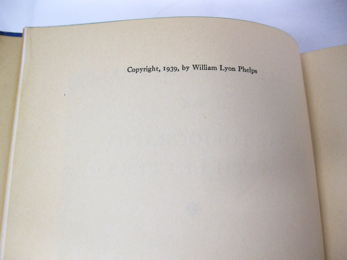 Autobiography with Letters by William Lyon Phelps