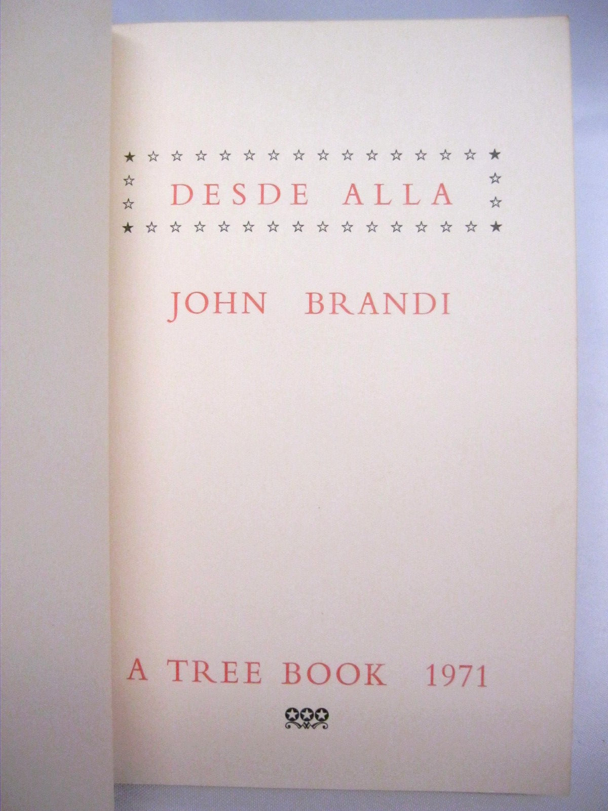 Desde Alla by John Brandi