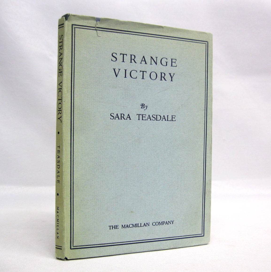 Strange Victory by Sara Teasdale