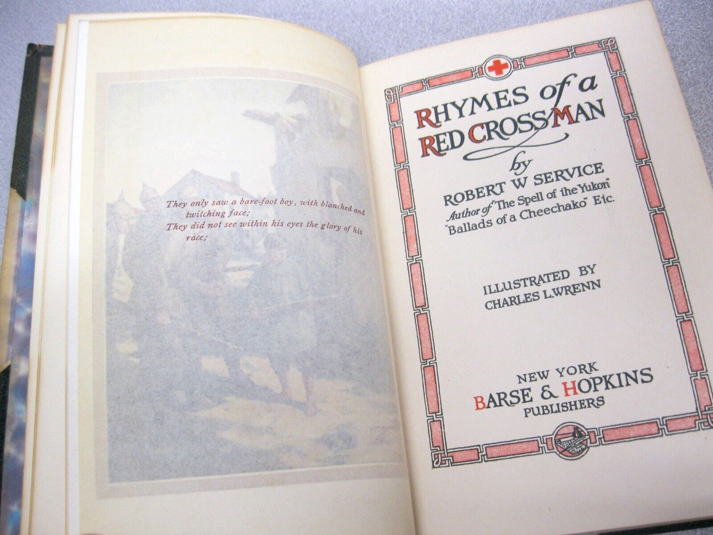 Rhymes of a Red Cross Man by Robert Service
