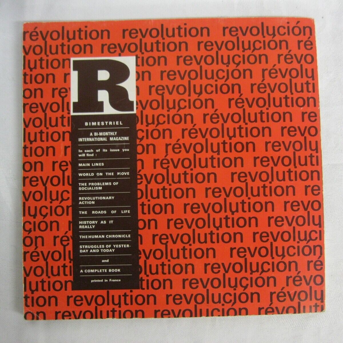 Revolution Bi-Monthly Magazine Vol II No 1 Sept-Oct 1964